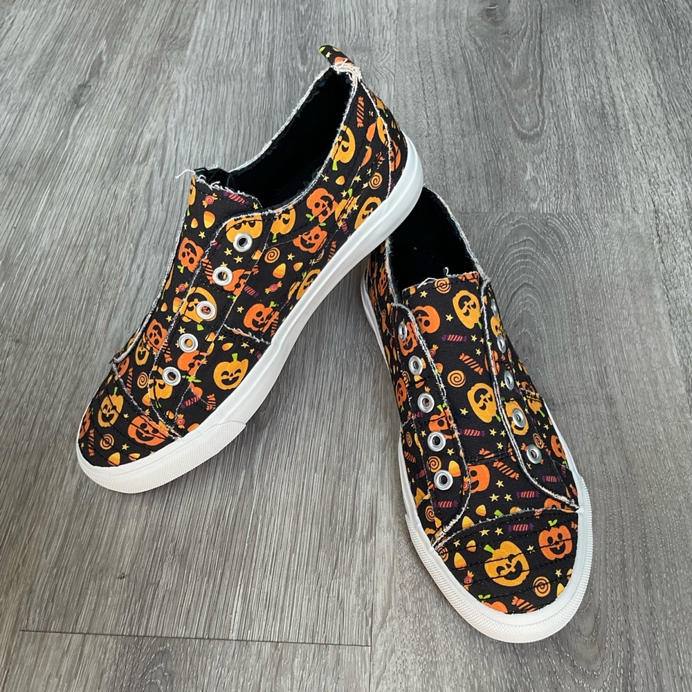 Halloween print slip ons. Corkys brand TTS